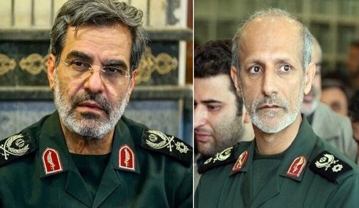 سرداران ربانی و محرابی در حمله رژیم صهیونیستی به شهادت رسیدند