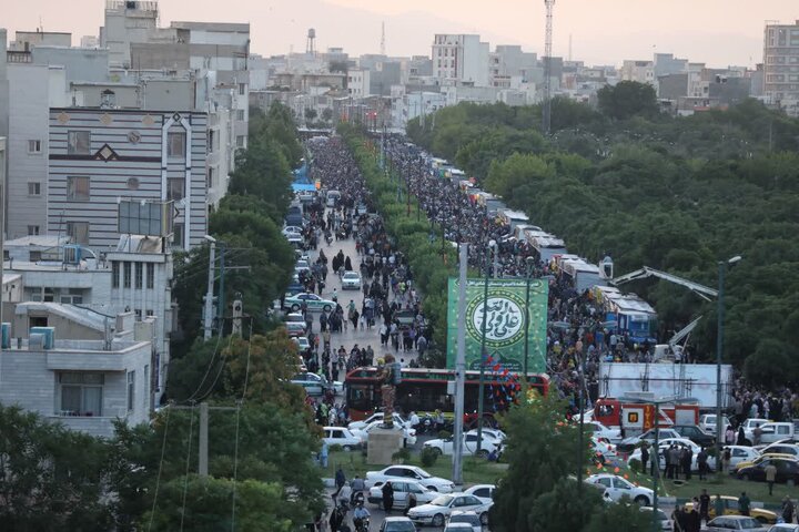 حضور حماسی مردم اراک در راهپیمایی غدیر