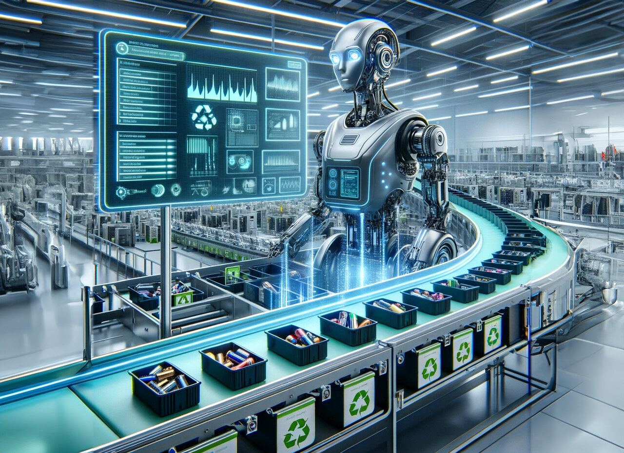 انقلاب هوش مصنوعی در بازیافت باتریهای لیتیومی