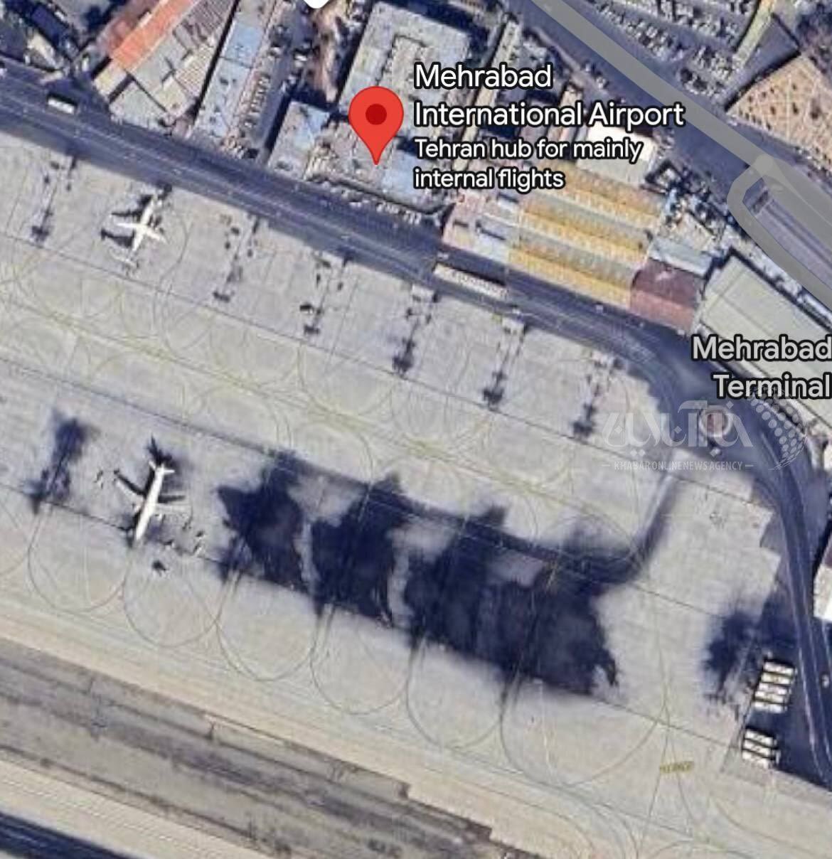 جزئیات انفجار در فرودگاه مهرآباد+ عکس