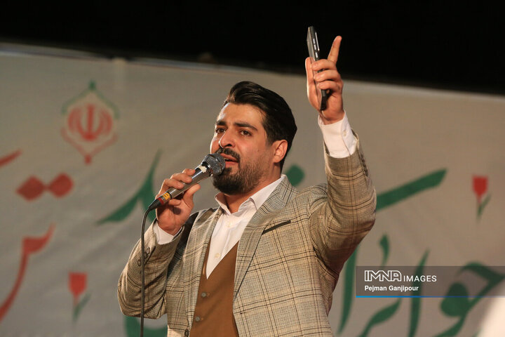 تجمع مردم اصفهان در حمایت از عملیات «وعده صادق 3»