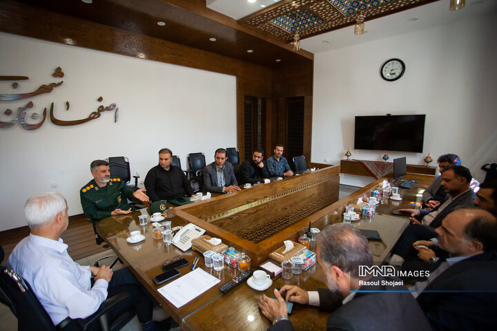 تکریم و معارفه مدیران حوزه بسیج شهرداری اصفهان