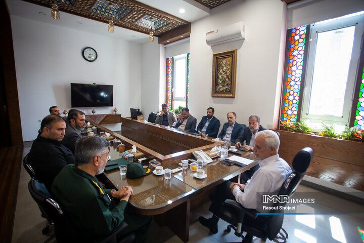 تکریم و معارفه مدیران حوزه بسیج شهرداری اصفهان