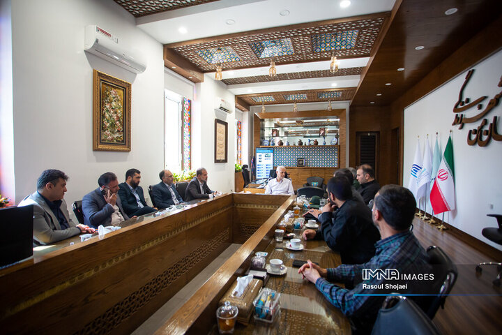 تکریم و معارفه مدیران حوزه بسیج شهرداری اصفهان