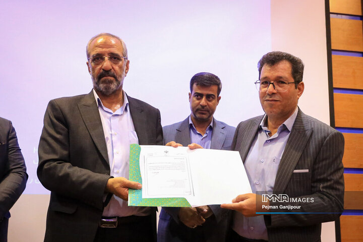 تکریم و معارفه بخشدار اصفهان