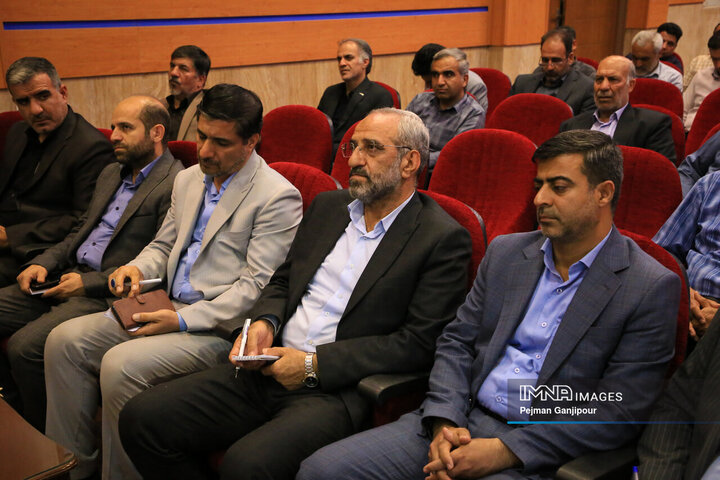 تکریم و معارفه بخشدار اصفهان