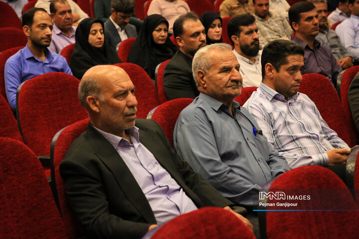 تکریم و معارفه بخشدار اصفهان