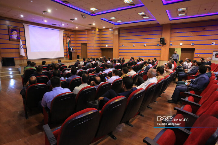 تکریم و معارفه بخشدار اصفهان