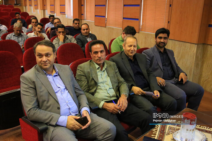 تکریم و معارفه بخشدار اصفهان