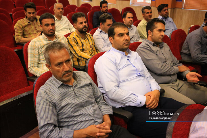 تکریم و معارفه بخشدار اصفهان