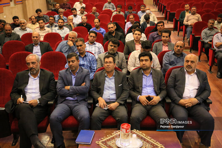 تکریم و معارفه بخشدار اصفهان