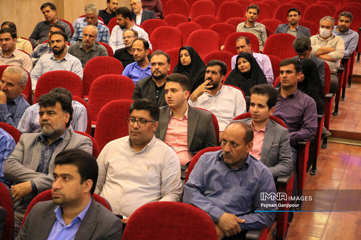 تکریم و معارفه بخشدار اصفهان