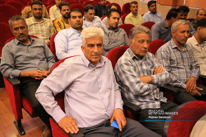 تکریم و معارفه بخشدار اصفهان