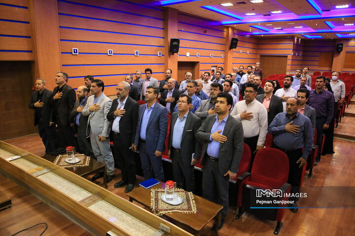 تکریم و معارفه بخشدار اصفهان