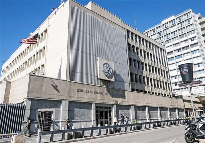 سفارت آمریکا در فلسطین اشغالی تعطیل شد