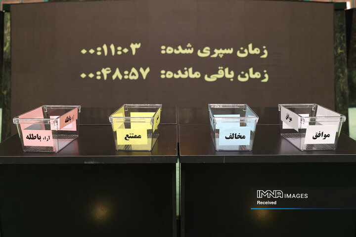 جلسه بررسی صلاحیت وزیر پیشنهادی اقتصاد و دارایی