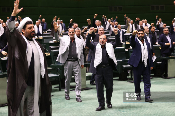 جلسه بررسی صلاحیت وزیر پیشنهادی اقتصاد و دارایی