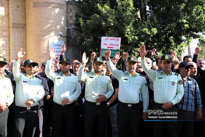 تشییع شهدای تجاوز رژیم صهیونیستی در اسدآباد همدان