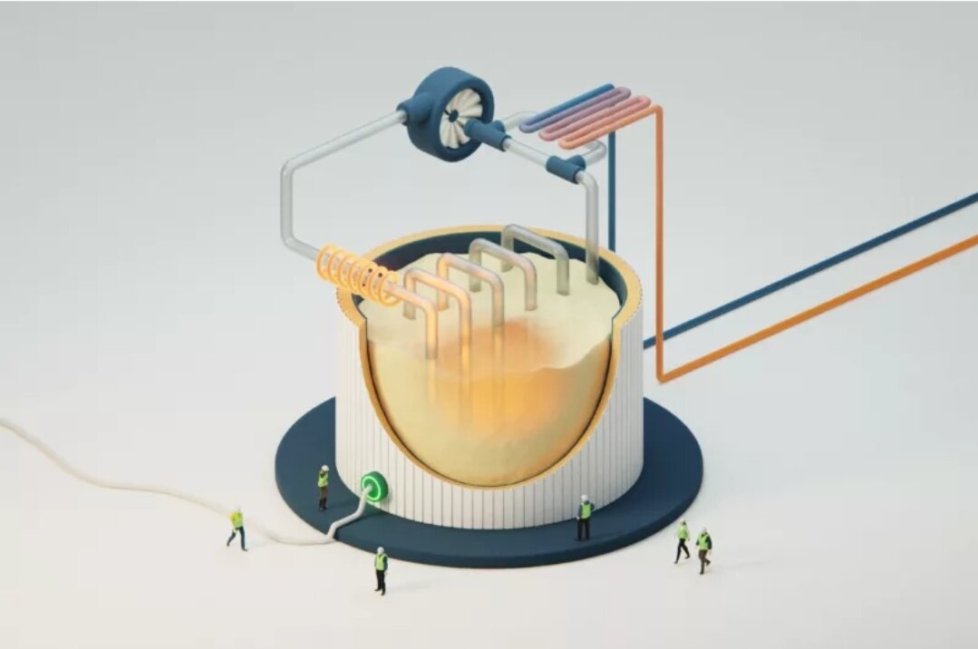 بزرگترین باتری شن جهان در فنلاند به بهرهبرداری رسید