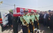 وداع مردم ایلام با پاره تن ایران