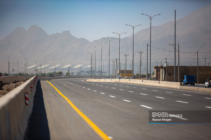 رینگ چهارم ترافیکی شهر اصفهان