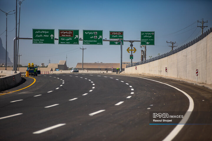 رینگ چهارم ترافیکی شهر اصفهان