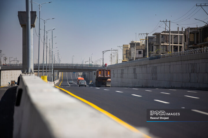 رینگ چهارم ترافیکی شهر اصفهان