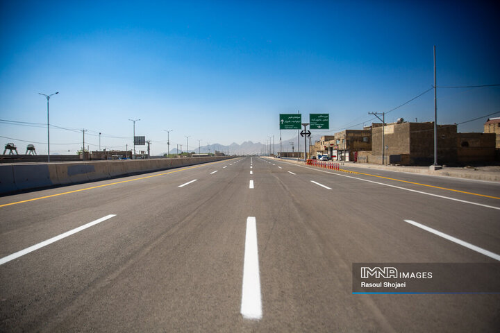 رینگ چهارم ترافیکی شهر اصفهان