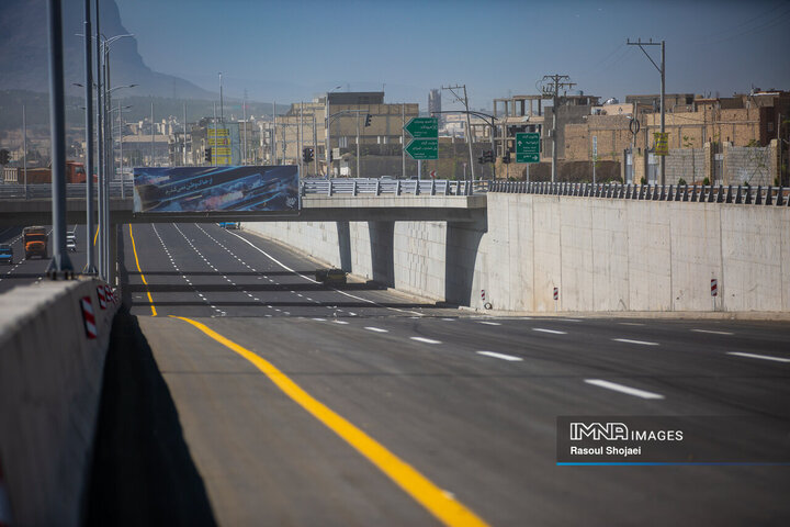 رینگ چهارم ترافیکی شهر اصفهان