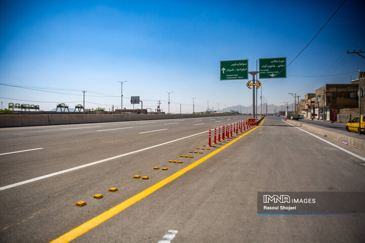 رینگ چهارم ترافیکی شهر اصفهان