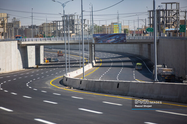 رینگ چهارم ترافیکی شهر اصفهان