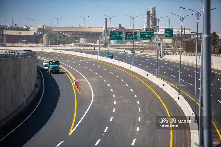 رینگ چهارم ترافیکی شهر اصفهان