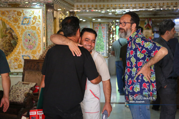 اختتامیه نخستین سمپوزیوم بین‌المللی مجسمه سازی سنگ اصفهان