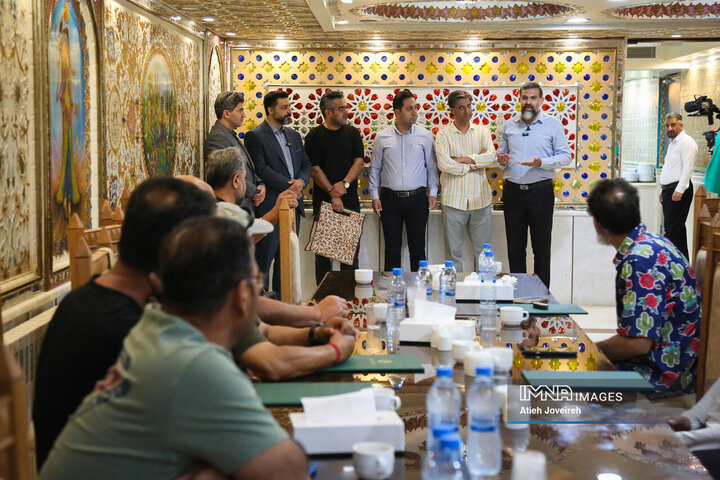 اختتامیه نخستین سمپوزیوم بین‌المللی مجسمه سازی سنگ اصفهان