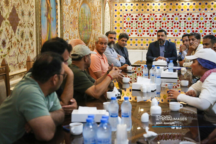 اختتامیه نخستین سمپوزیوم بین‌المللی مجسمه سازی سنگ اصفهان