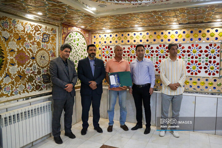 اختتامیه نخستین سمپوزیوم بین‌المللی مجسمه سازی سنگ اصفهان