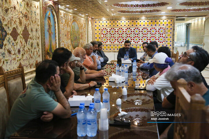 اختتامیه نخستین سمپوزیوم بین‌المللی مجسمه سازی سنگ اصفهان