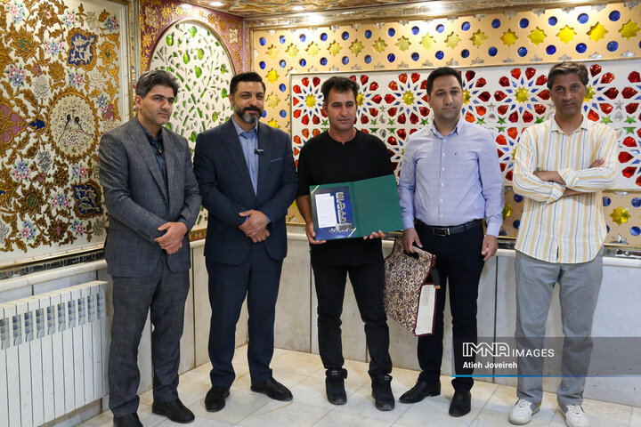 اختتامیه نخستین سمپوزیوم بین‌المللی مجسمه سازی سنگ اصفهان