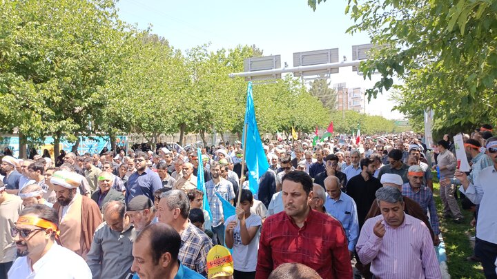 فیلم| غوغای جمعه خشم و نصر در بجنورد