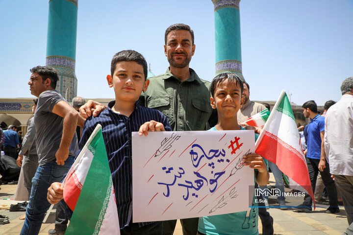 راهپیمایی جمعه خشم و نصر در اراک