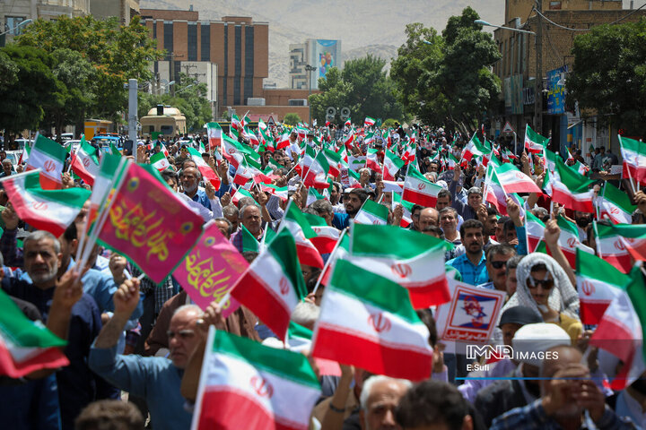 راهپیمایی جمعه خشم و نصر در اراک