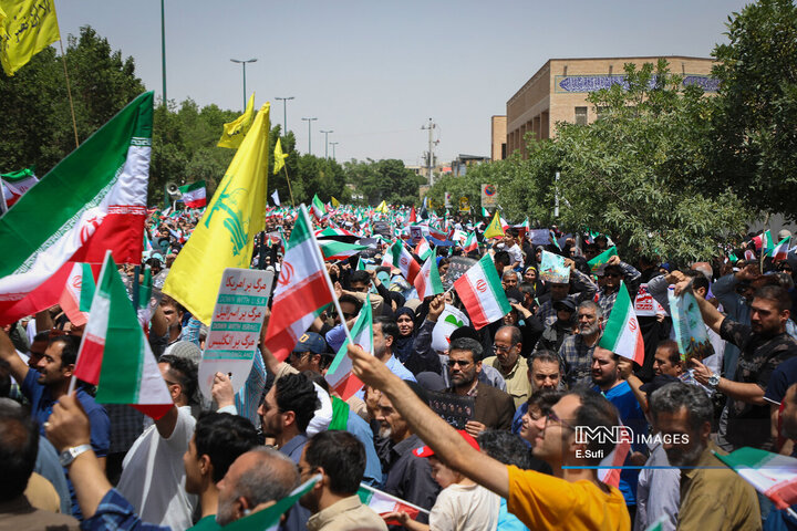 راهپیمایی جمعه خشم و نصر در اراک