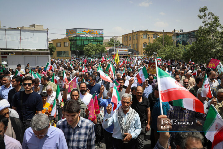 راهپیمایی جمعه خشم و نصر در اراک