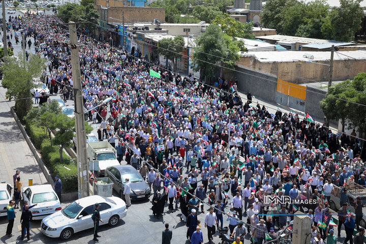 راهپیمایی جمعه خشم و نصر در اراک