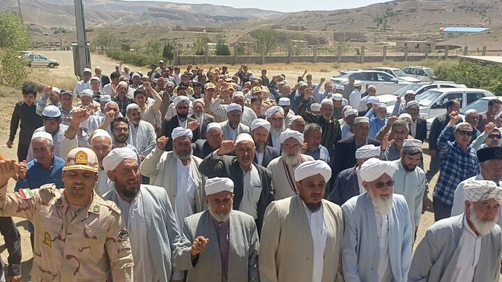 راهپیمایی اهل سنت خراسان شمالی در جمعه نصر