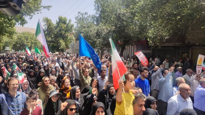 فیلم| لرستانی ها پای میدان مبارزه با رژیم کودک کش