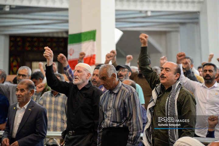 راهپیمایی جمعه خشم و نصر در شیراز