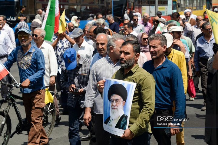 راهپیمایی جمعه خشم و نصر در شیراز