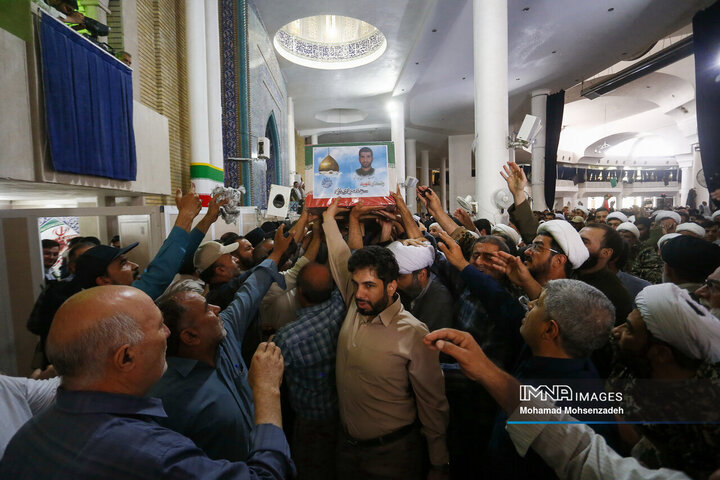 تشییع شهدای تجاوز رژیم صهیونیستی در جمعه «خشم و نصر»  - قم