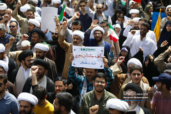 تشییع شهدای تجاوز رژیم صهیونیستی در جمعه «خشم و نصر»  - قم